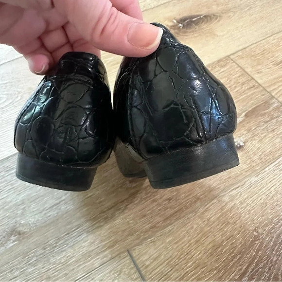 Naturalizer Northall Women's Black Loafer with Silver Buckle Size 7 1/2 GUC - Picture 11 of 12